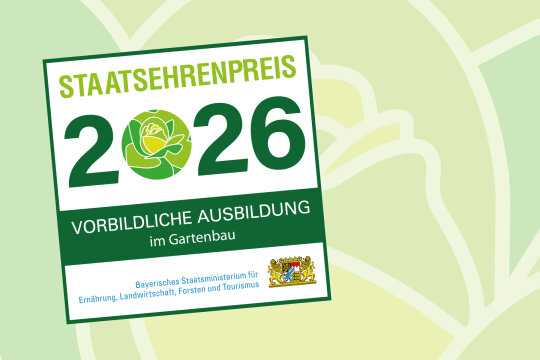 Logo Staatsehrenpreis Gartenbau 2026