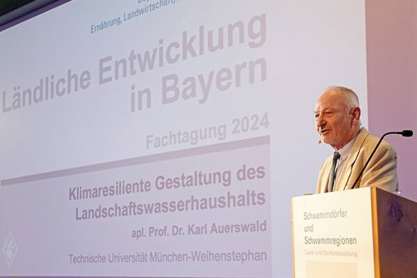 Klimaresiliente Gestaltung des Landschaftswasserhaushalts apl. Prof. Dr. Karl Auerswald, Technische Universität München-Weihenstephan