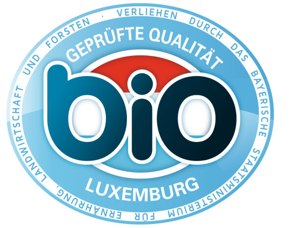 Geprüfte Bio-Qualität – Luxemburg (verliehen durch das Bayerische Staatsministerium für Ernährung, Landwirtschaft und Forsten)