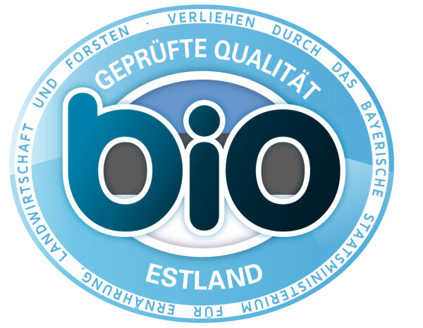 Geprüfte Bio-Qualität – Estland (verliehen durch das Bayerische Staatsministerium für Ernährung, Landwirtschaft und Forsten)